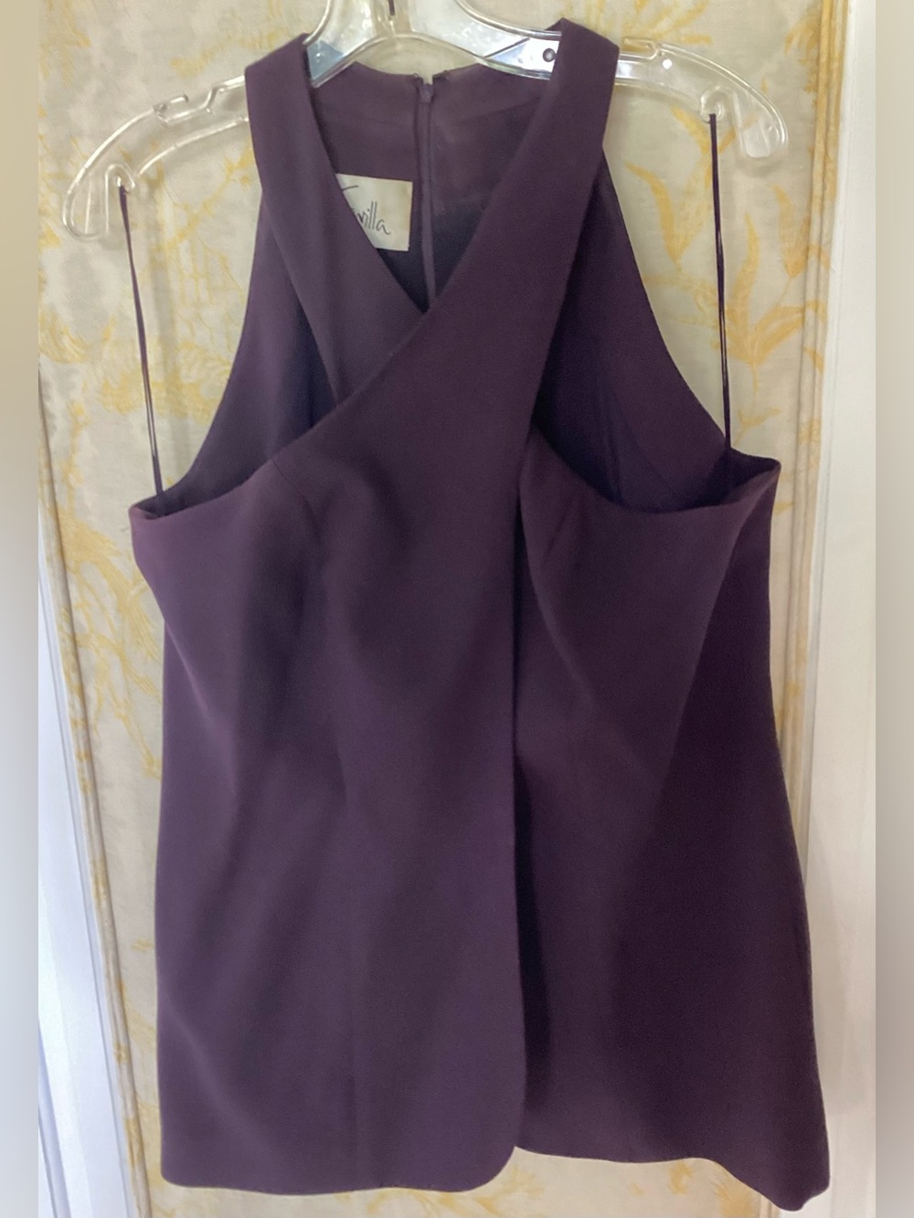 Travilla 3-Piece Eggplant Pantsuit - Picture 2 of 9